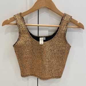 Gold Purusha People Top